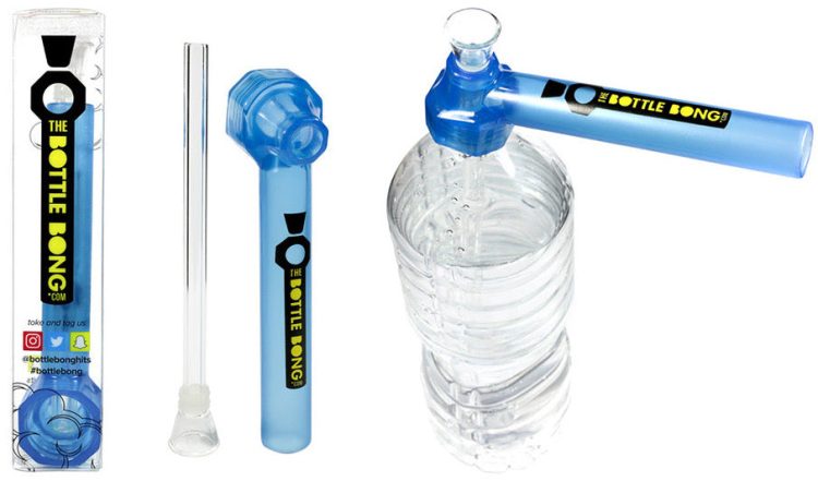 Blue bottle bong