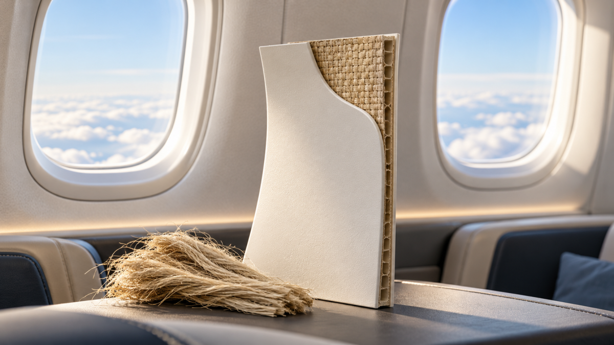 Why Aircraft Interiors Could Be Hemp’s Next Materials Market